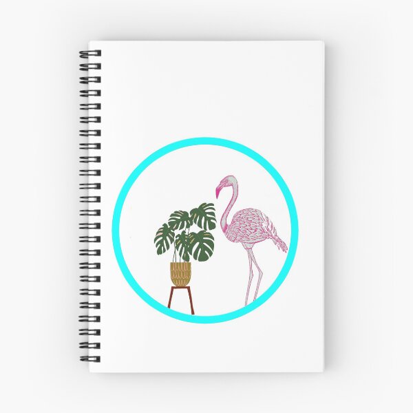 Aperçu de l'œuvre Flamant rose et plante créée et vendue par Mini Ko Emiridze.