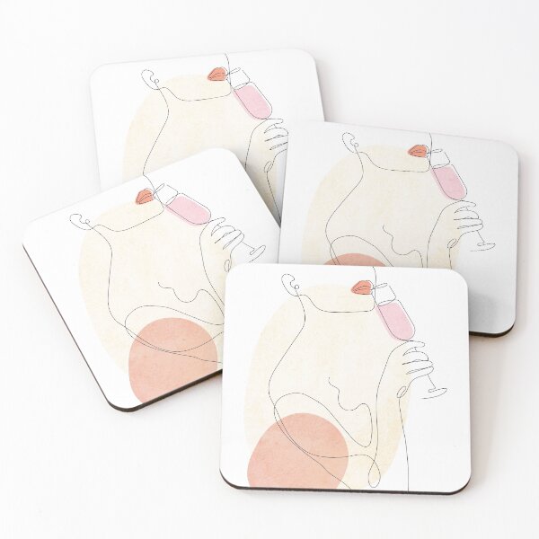 Item preview, Wine line art designed and sold by SurfolioPrints.