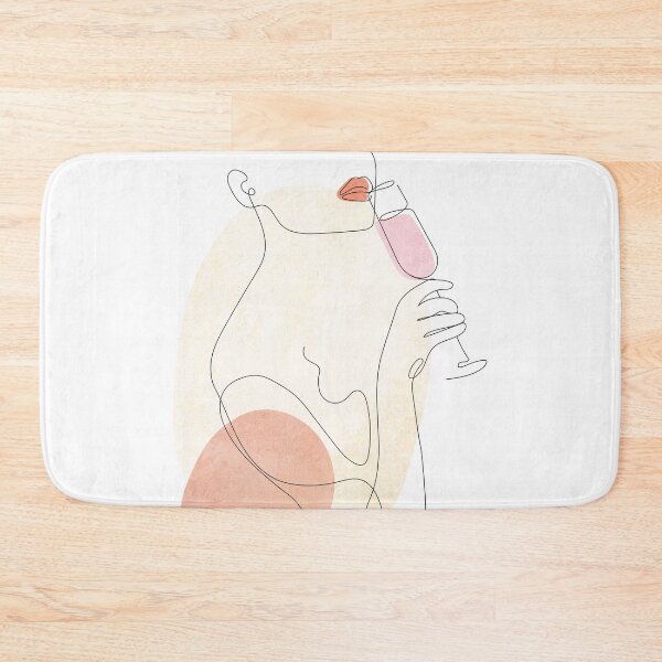 Item preview, Wine line art designed and sold by SurfolioPrints.