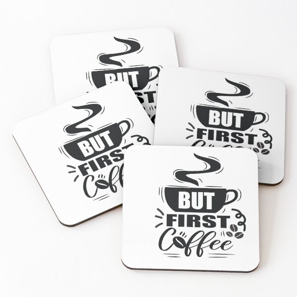 Item preview, But First Coffee Funny Coffee Saying designed and sold by shivani21061993.