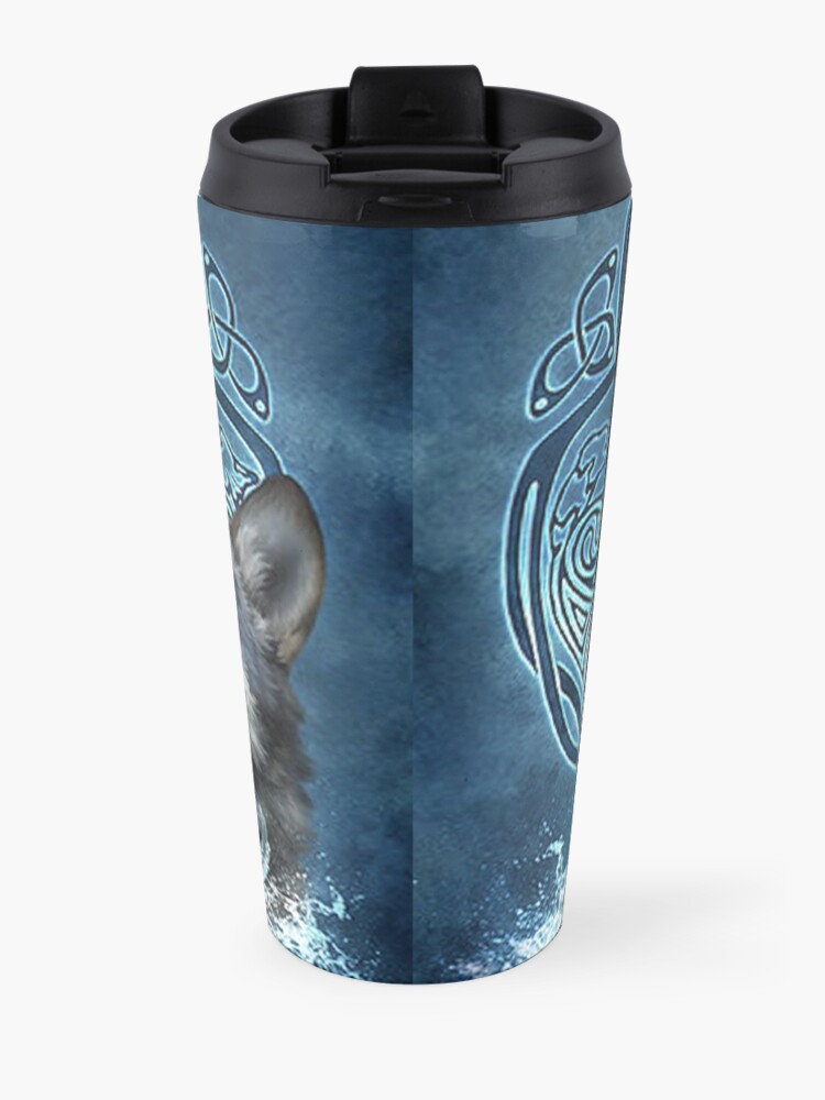 Alternate view of CELTIC WOLF Travel Coffee Mug