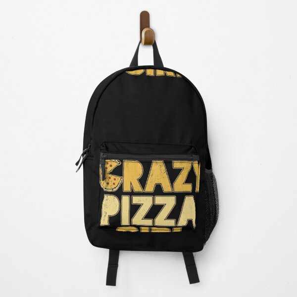 Item preview, Crazy Pizza Girl I Crazy about pizza designed and sold by ChrisFeil.