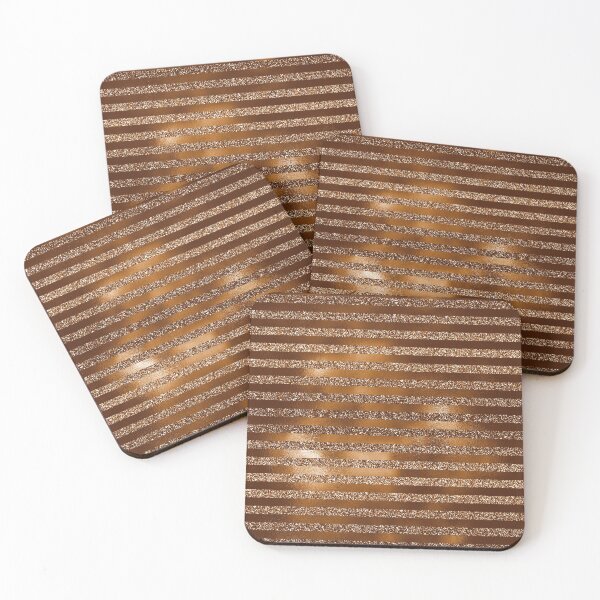 Item preview, Copper Gold Glitter Sparkly Pattern designed and sold by WOW TeesAndThings.