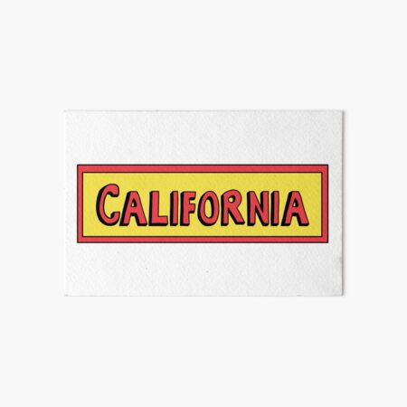 California Bobs Hamburguesas Art Board Print