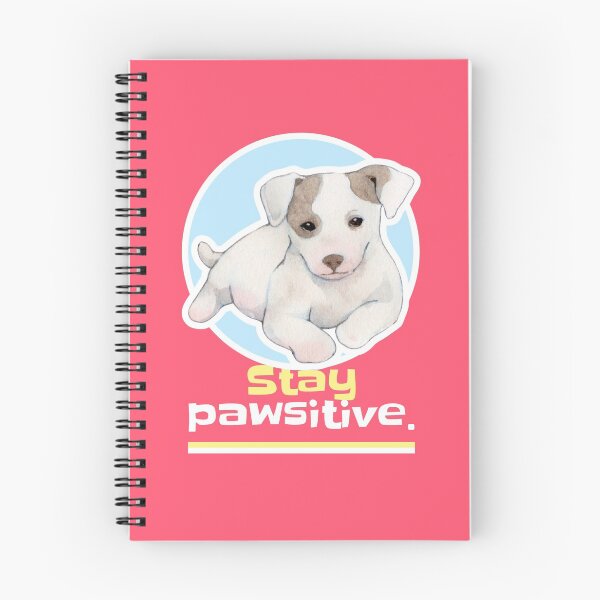 Item preview, Stay pawsitive! Animal pun designed and sold by CocoAndMore.
