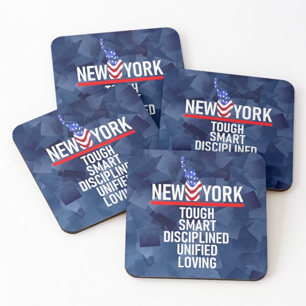Item preview, New York tough smart disciplined unified and loving designed and sold by aktiveaddict.