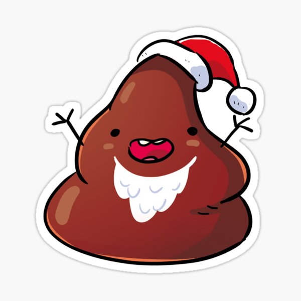 mERDY cHRISTMAS Sticker