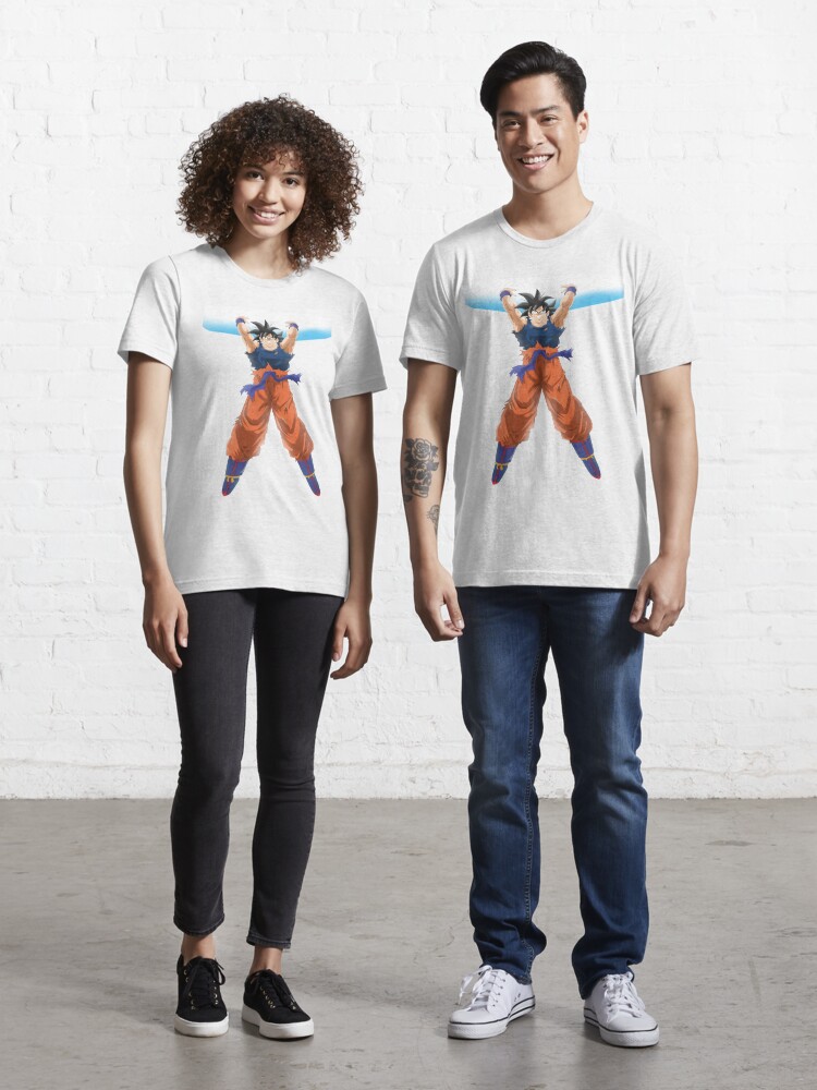 Son Goku SSJ2 and Son Gohan SSJ2 Essential T-Shirt by matthieu jouannet