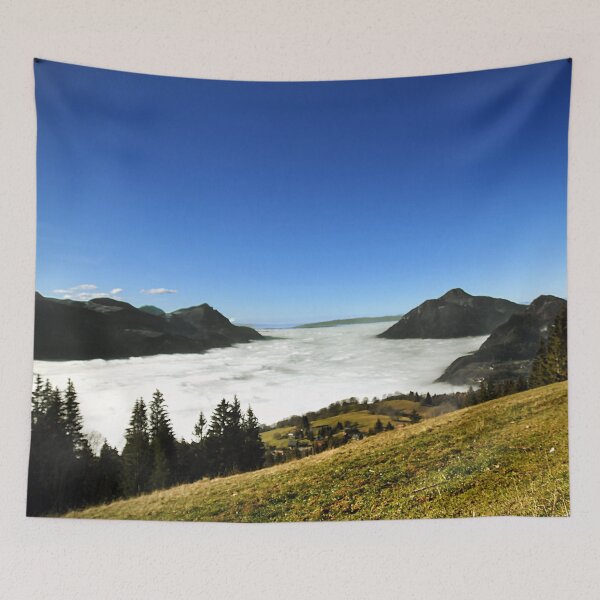 Item preview, Sea of fog over the Arve valley designed and sold by Denis Charmot.