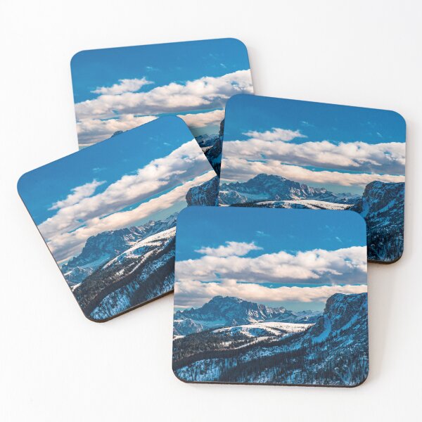 Item preview, Winter sunset in the italian alps designed and sold by zakaz86.