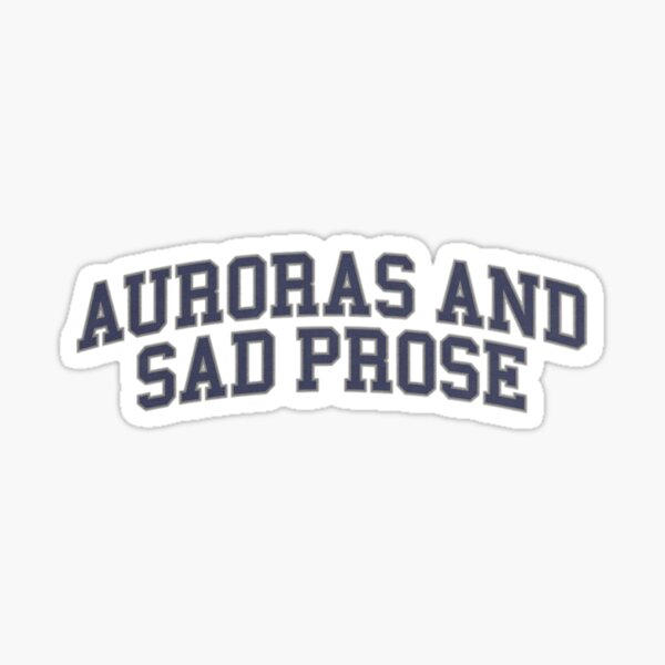 Aperçu de l'œuvre Aurores et prose triste créée et vendue par aestheticqueen.