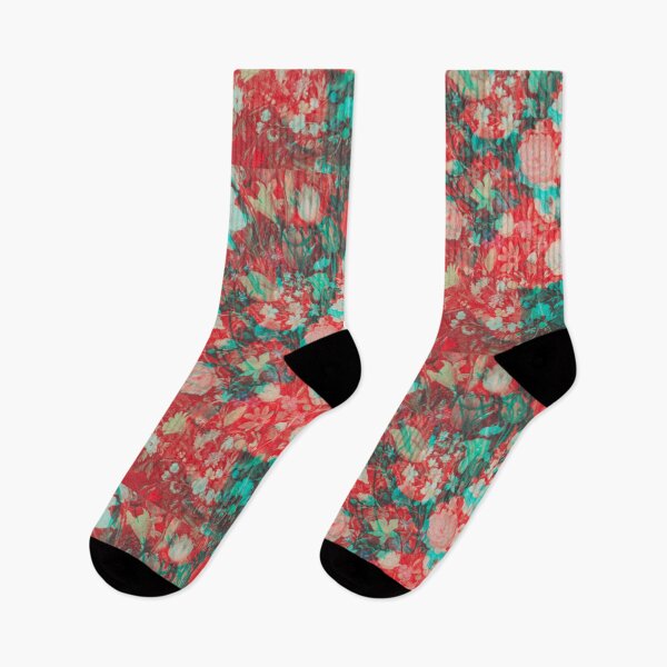 Item preview, Victorian Flowers False Anaglyph in red and green designed and sold by Miss-Registered.