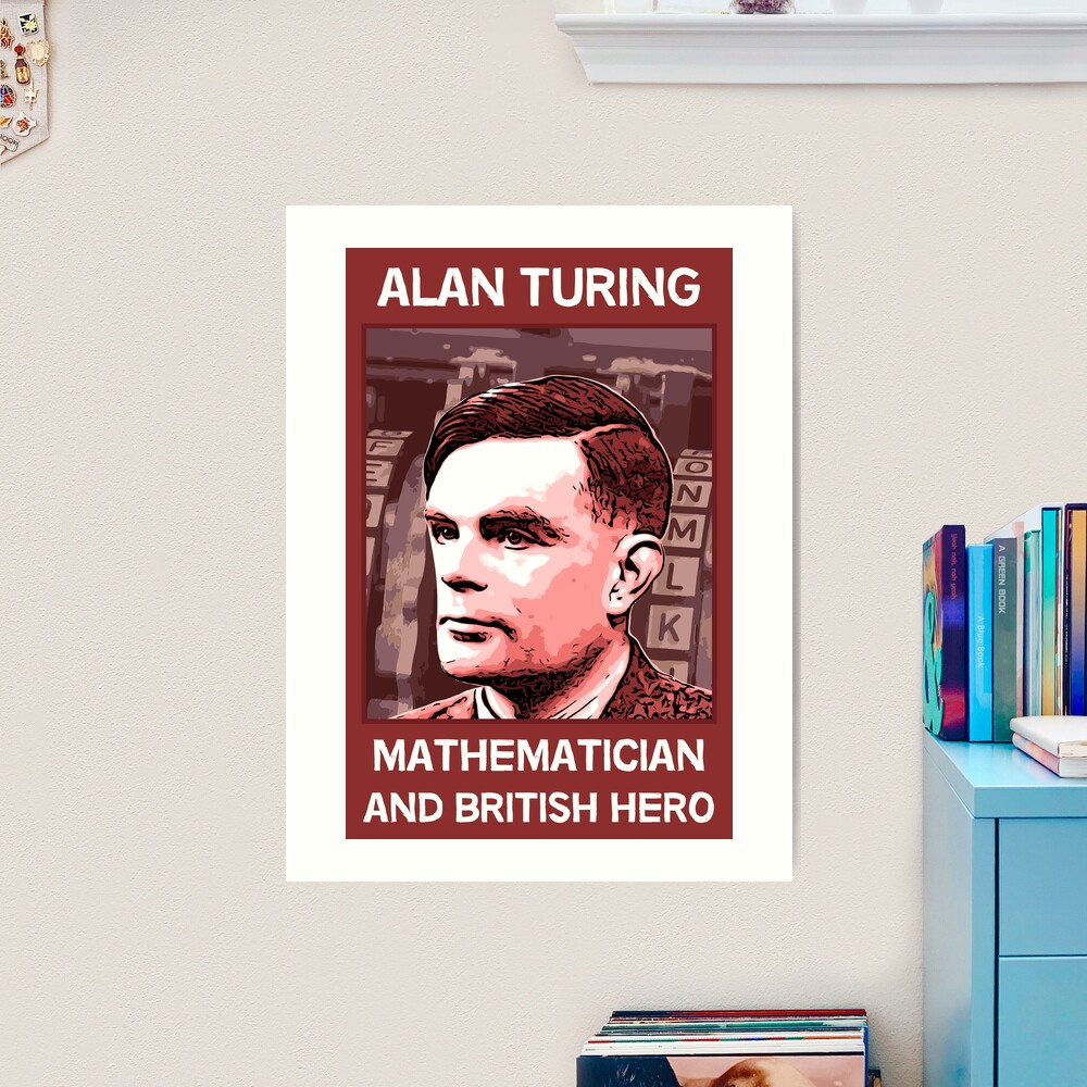 Alan Turing, British mathematician available as Framed Prints, Photos, Wall  Art and Photo Gifts