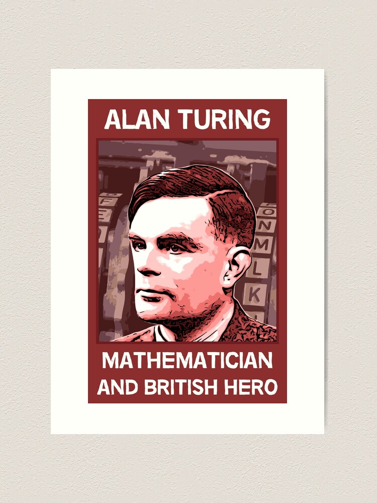 Alan Turing, British mathematician available as Framed Prints, Photos, Wall  Art and Photo Gifts