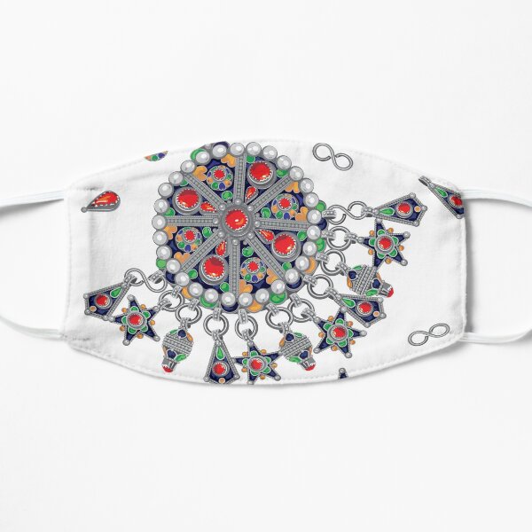 Fibule kabyle Masque sans plis