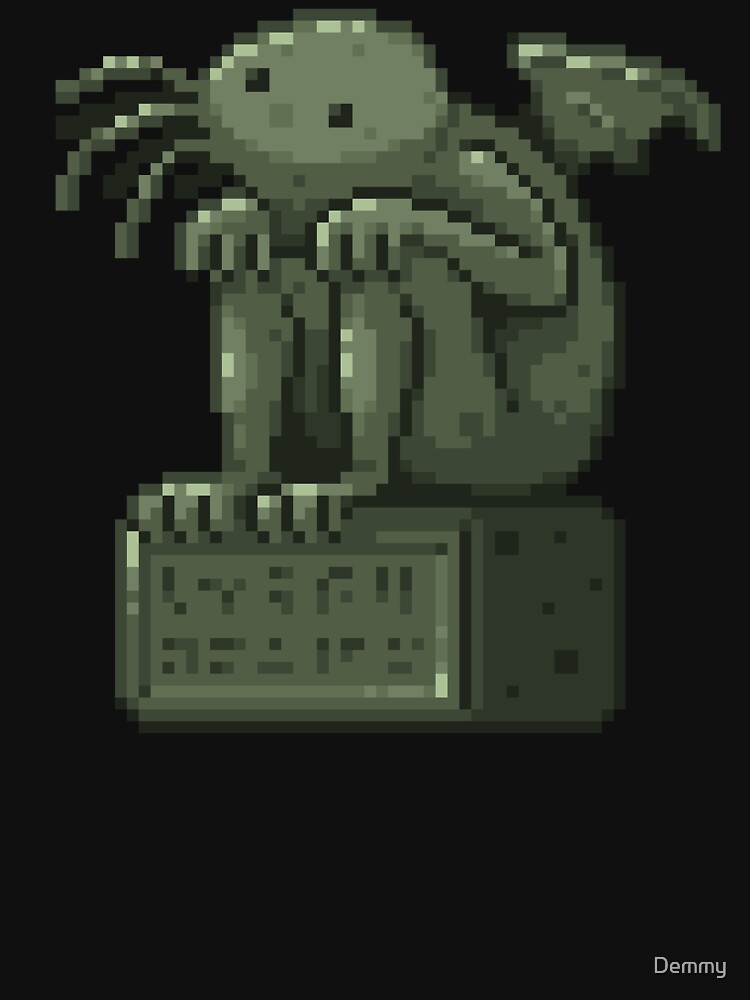 Pixel Cthulhu by Demmy