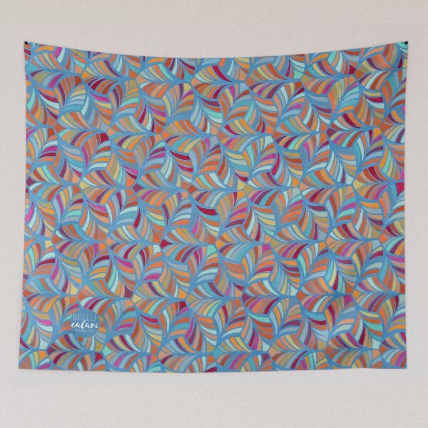 Item preview, pattern foglie stilizzate 1 designed and sold by BelluCuluri.