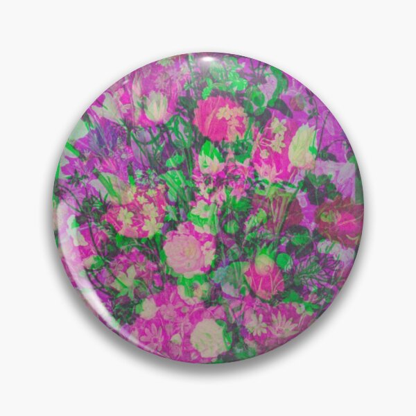 Artikelvorschau, Viktorianische Blumen in Grün und Lila entworfen und verkauft von Miss-Registered.