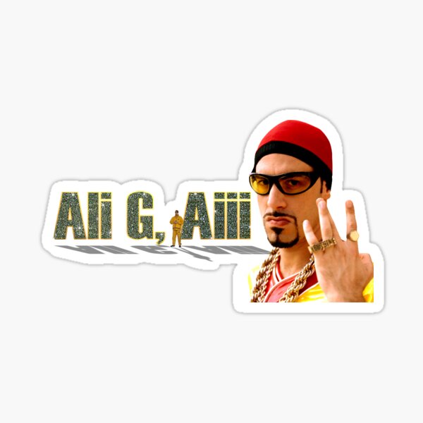 Stickers Sur Le Theme Ali G Redbubble