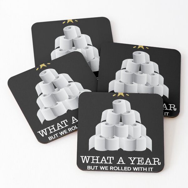 Item preview, what a year but we rolled with it toilet paper christmas tree designed and sold by MonaMortiz.