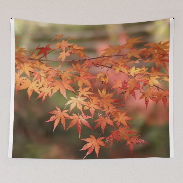 Item preview, Red and yello Leaf designed and sold by Fiona Shorts.