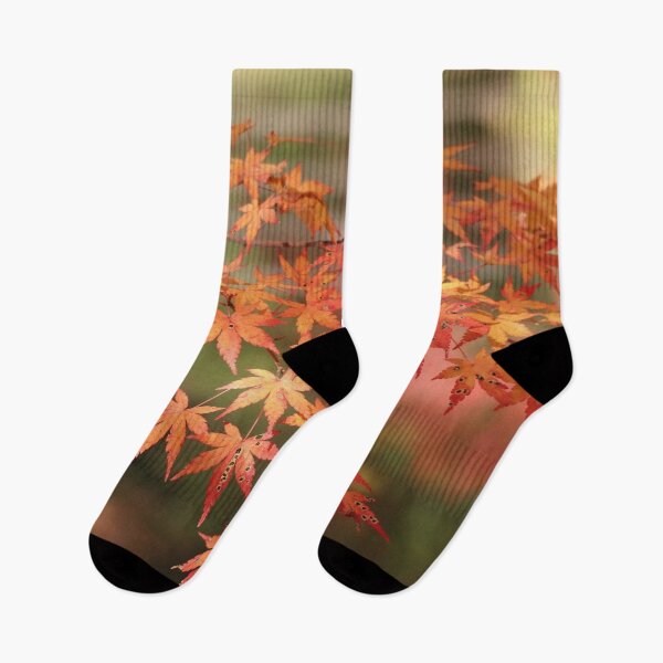 Item preview, Red and yello Leaf designed and sold by Fiona Shorts.