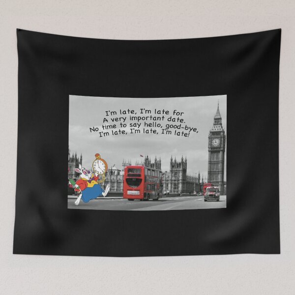 Item preview,   Late Rabbit In London,England designed and sold by Helen Marvellous.