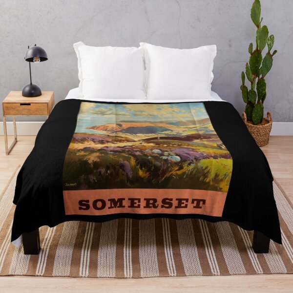 Item preview, retro classic Somerset poster designed and sold by CorasPosters.