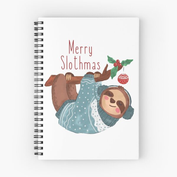 Item preview, Merry Slothmas designed and sold by springbloomb.