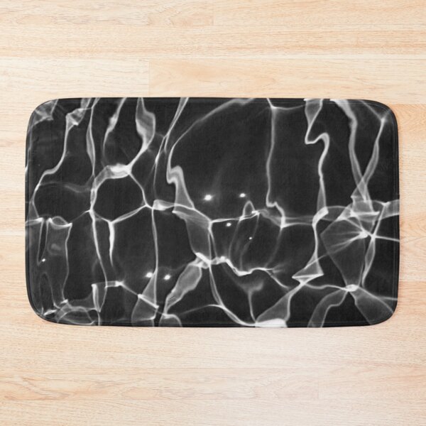Item preview, Dream Lake: Abstract black and white light underwater print designed and sold by tenderlovingart.