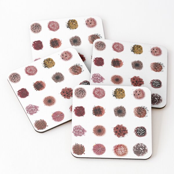 Item preview, Red Blotches and Polka Dots designed and sold by Gallery14.