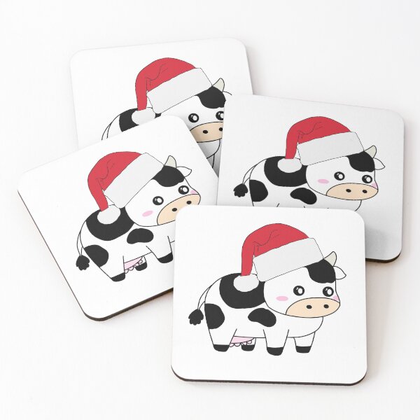 Item preview, Moo-rry Christmas cow designed and sold by Soyscrafts.