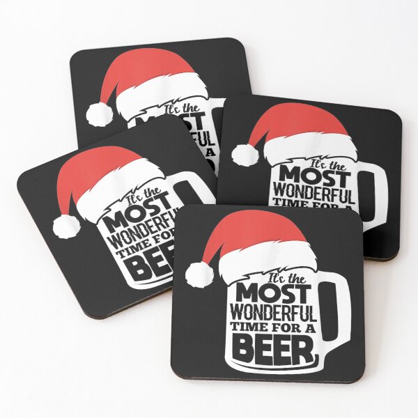 Item preview, It's The Most Wonderful Time For A Beer Christmas Funny Xmas  designed and sold by Emilypoissonnie.