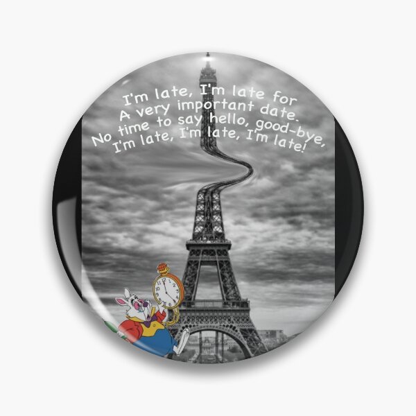 Item preview, Late Rabbit In Paris ,France designed and sold by Helen Marvellous.