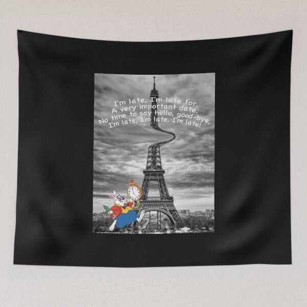 Item preview, Late Rabbit In Paris ,France designed and sold by Helen Marvellous.