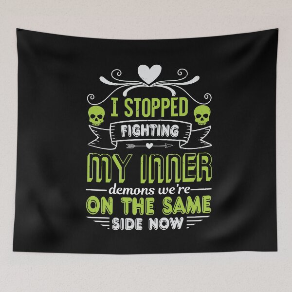 Item preview, I Stopped Fighting Quotes designed and sold by teamph.