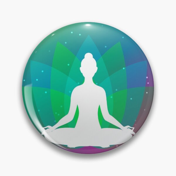 Item preview, I do yoga to burn off the crazy silhouette designed and sold by DBkaushal.