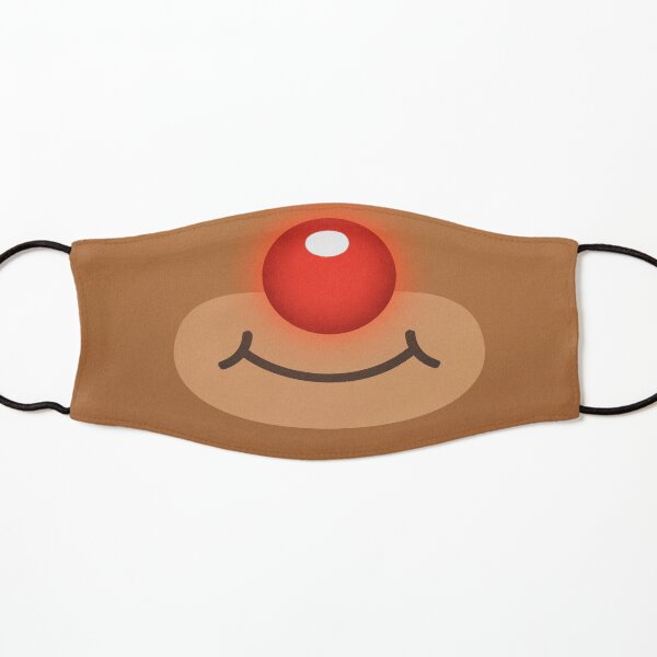 Rudolph Reindeer Glowing Nose Kids Mask