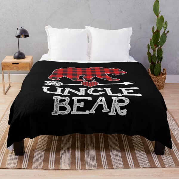 Item preview, Uncle Bear Christmas Pajama Red Plaid Buffalo Family Gift designed and sold by Emilypoissonnie.