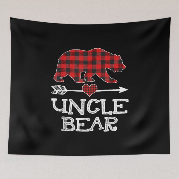 Item preview, Uncle Bear Christmas Pajama Red Plaid Buffalo Family Gift  designed and sold by Emilypoissonnie.