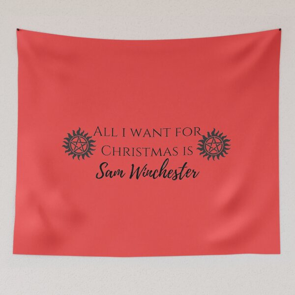 Item preview, all i want for Christmas is Sam Winchester designed and sold by LannisterOnMars.