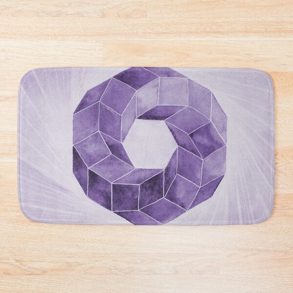 Item preview, Watercolor Impossible Polyhedron . Purple designed and sold by maruwatercolor.