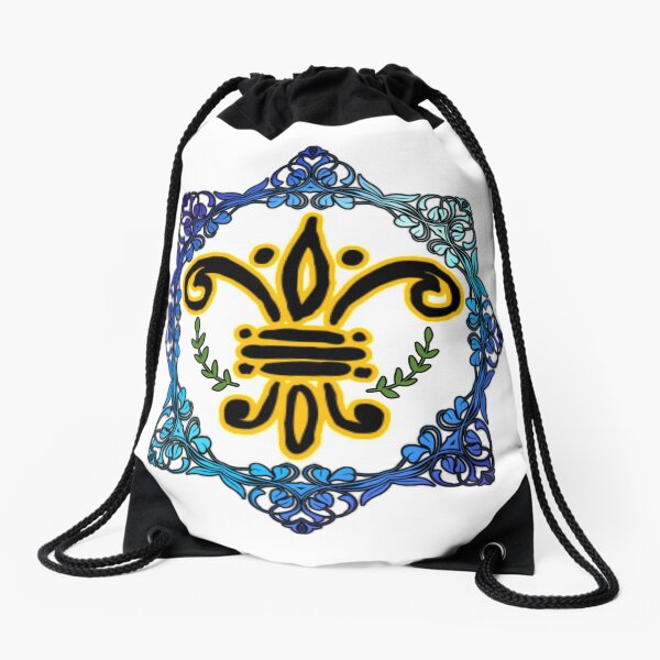 Colourful Art Drawstring Bag