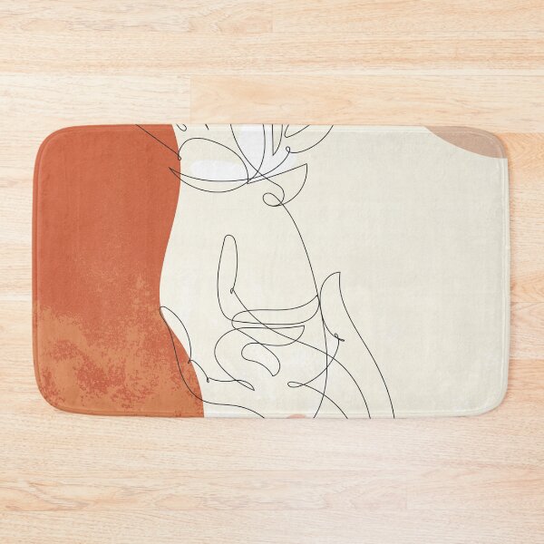Item preview, Lotus Line Drawing designed and sold by SurfolioPrints.