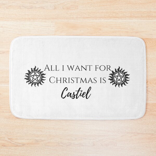 Item preview, all i want for Christmas is Castiel designed and sold by LannisterOnMars.