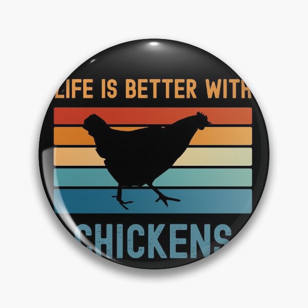 Item preview, Life is better with Chickens designed and sold by LushCatDesign.