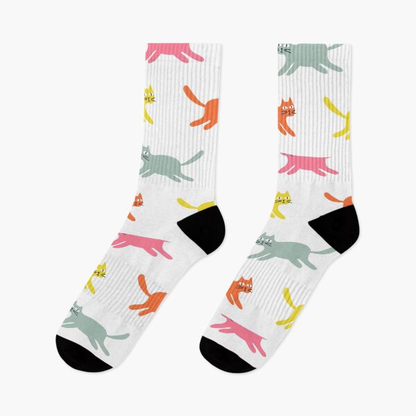 Item preview, Multicolored  cats  pattern design  designed and sold by Moussa  Sussi.