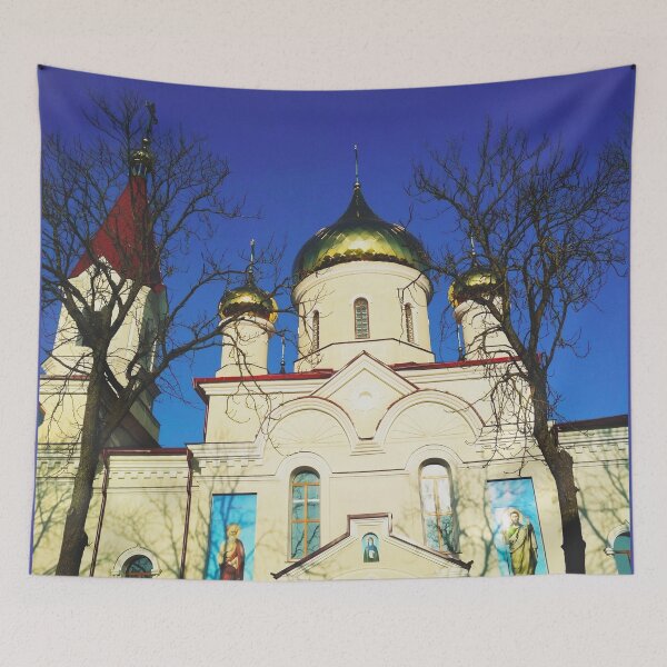Item preview, Orthodox church with shining domes  designed and sold by helenkaiy.