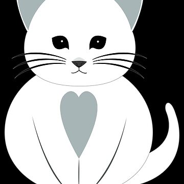 Artwork thumbnail, Snowy the Lucky Cat by Retroperks