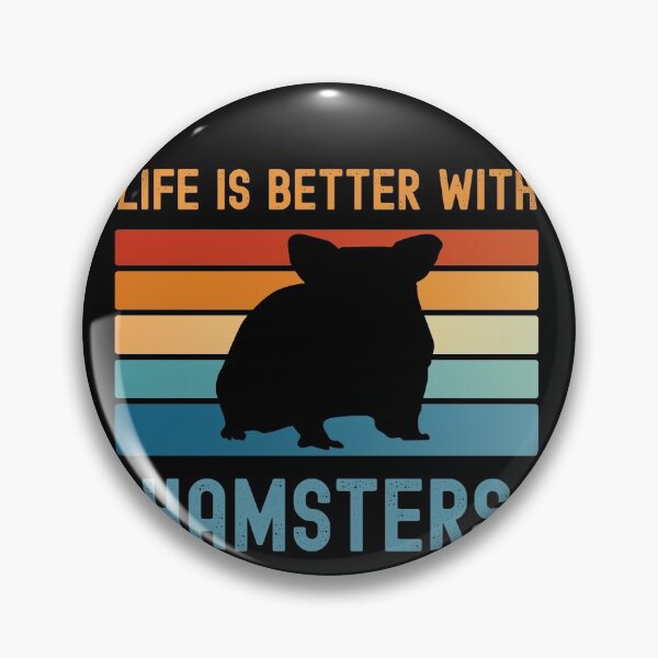 Item preview, Life is better with Hamsters designed and sold by LushCatDesign.